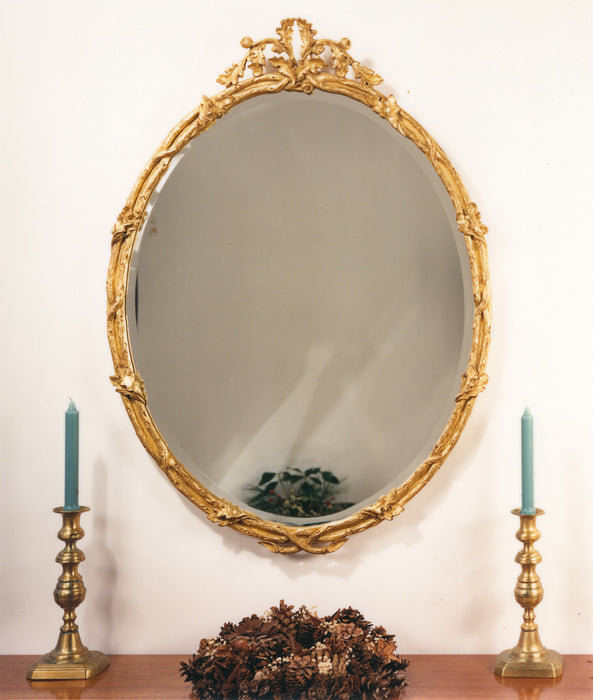 Acorn Oval Mirror