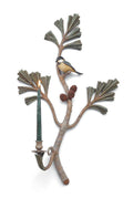 Chickadees in Pine Bough Sconce (Hand Painted or Gold Leaf)