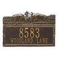 Dueling Bucks Address Plaque