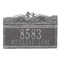 Dueling Bucks Address Plaque