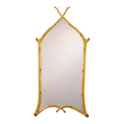 Gothic Twig Mirror - Gold Leaf