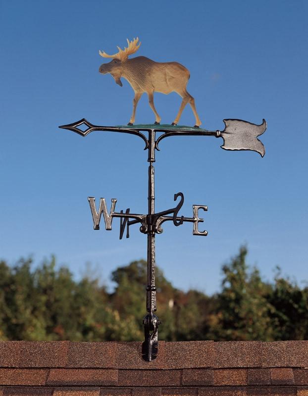 30" Moose Rooftop Weathervane